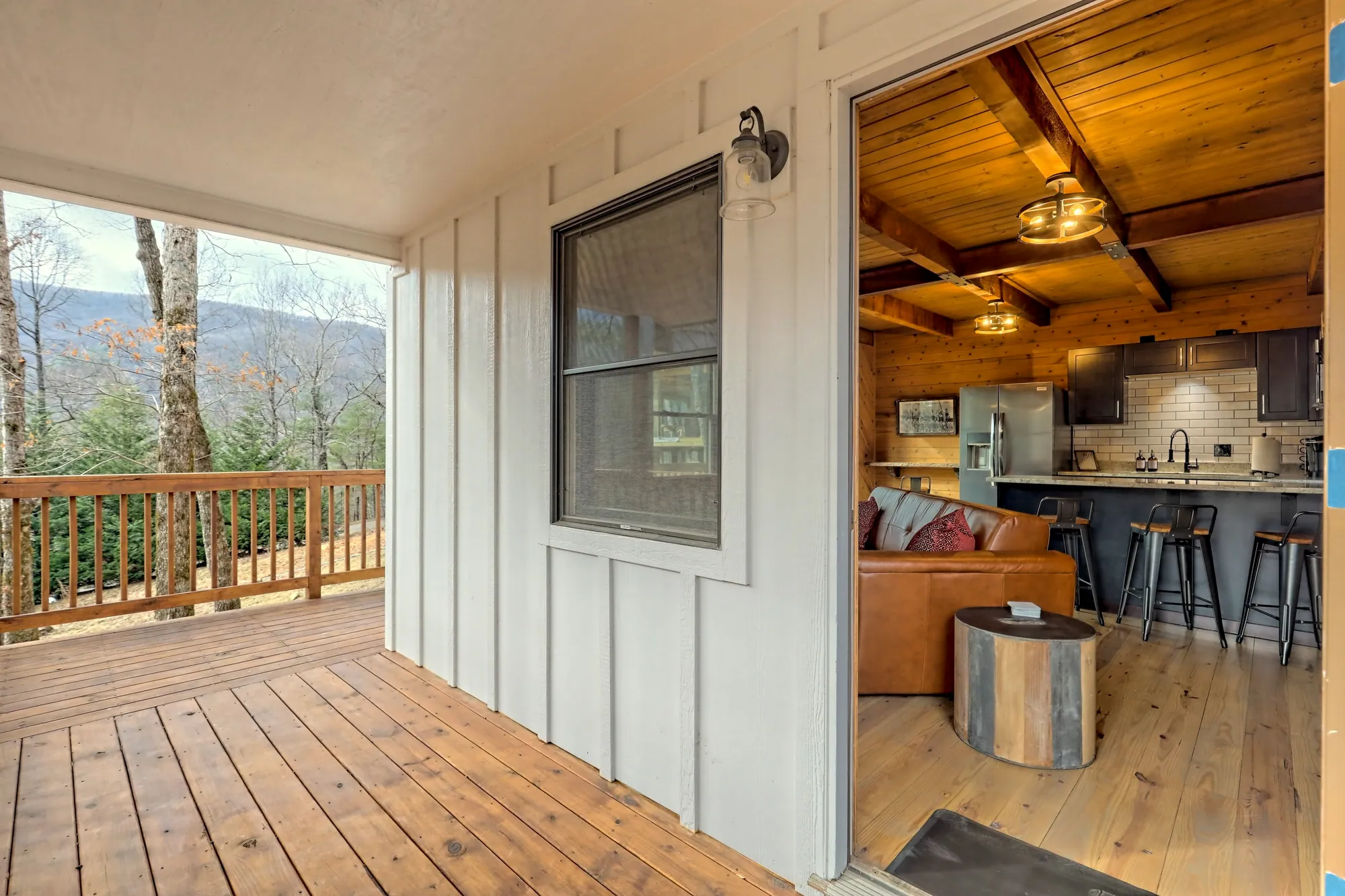 Guest room at The Rise Retreat